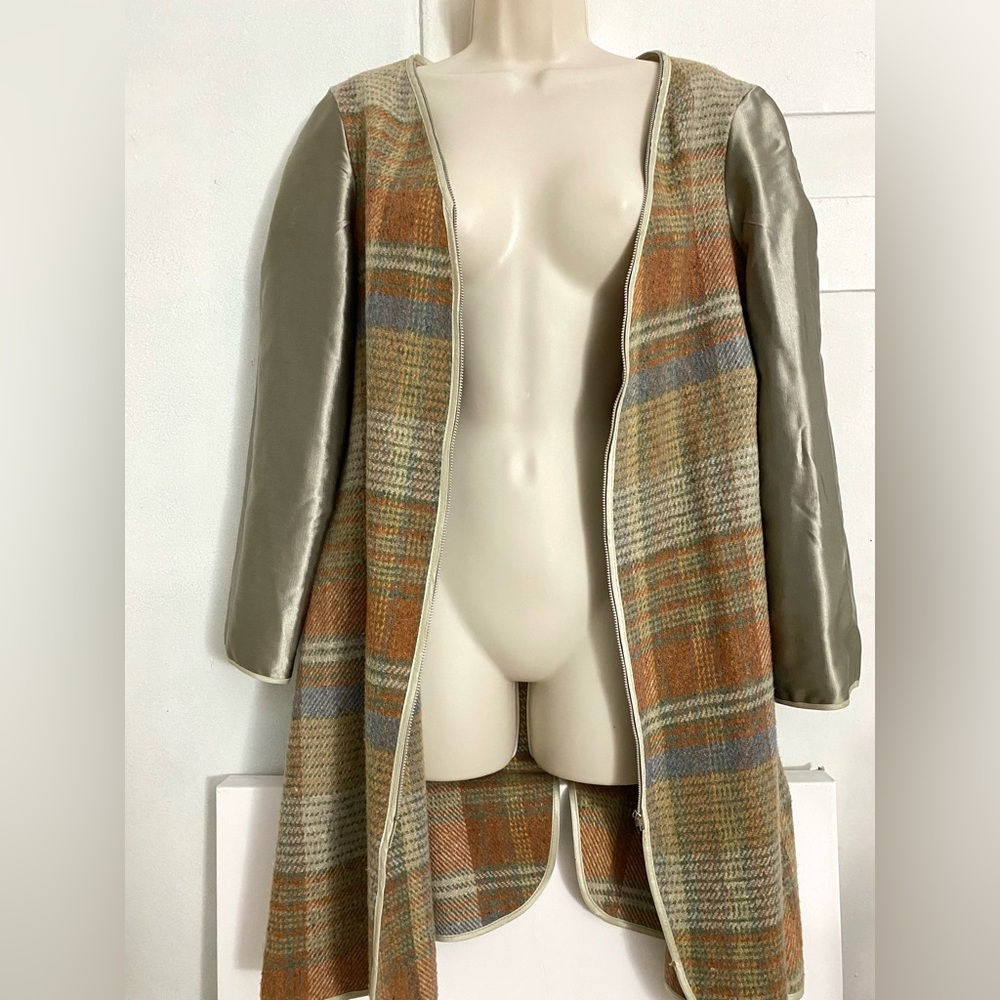 Vintage Plaid Jacket